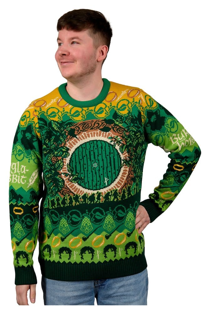 Lord of the Rings Christmas Jumper The Shire