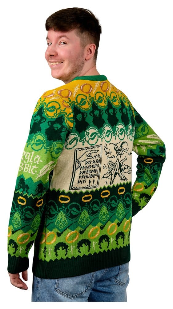 Lord of the Rings Christmas Jumper The Shire