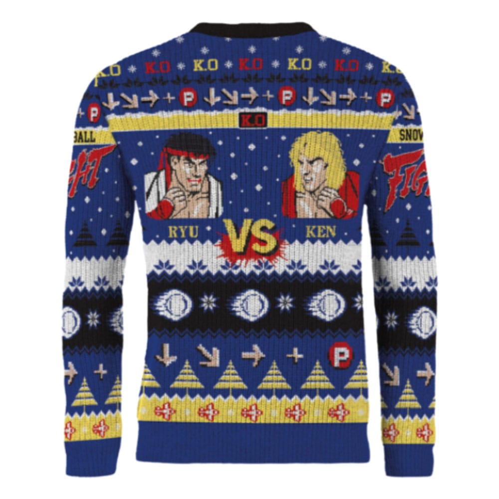 Street Fighter Christmas Jumper Ryu & Ken