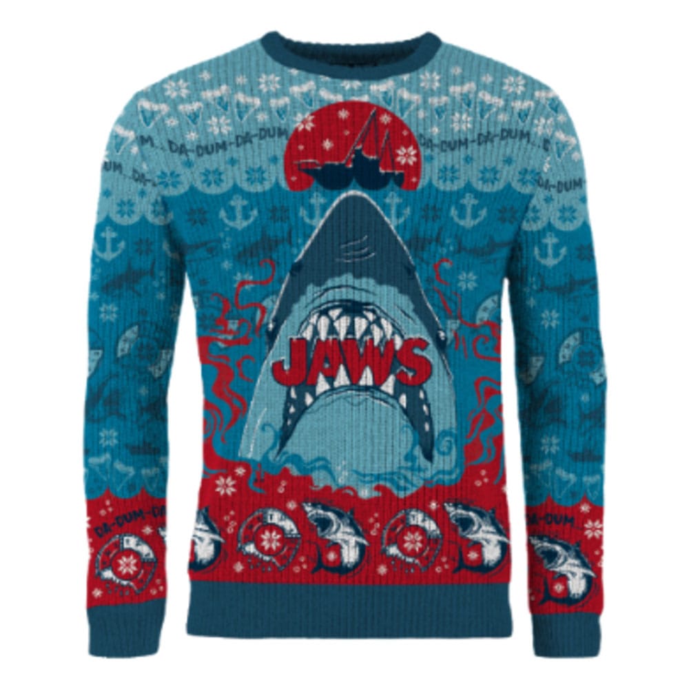 Jaws Christmas Jumper Jaws