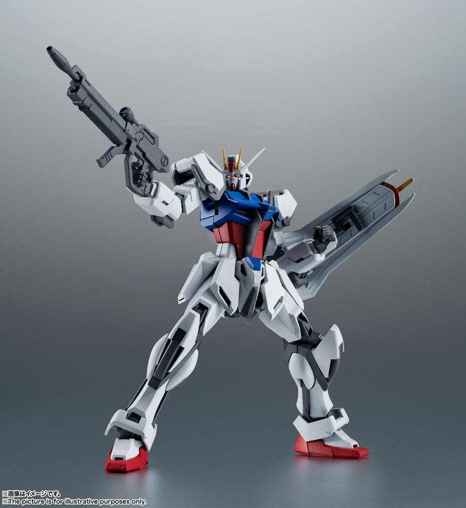 Mobile Suit Gundam Seed Robot Spirits Action Figure (Side MS) GAT-X105 Strike Gundam ver. A.N.I.M.E. 12 cm - Loaded Dice Barry Vale of Glamorgan CF64 3HD