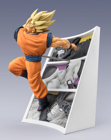 Dragon Ball Z Figuarts Zero Action Figure Son Goku Trail of Battles 22 cm