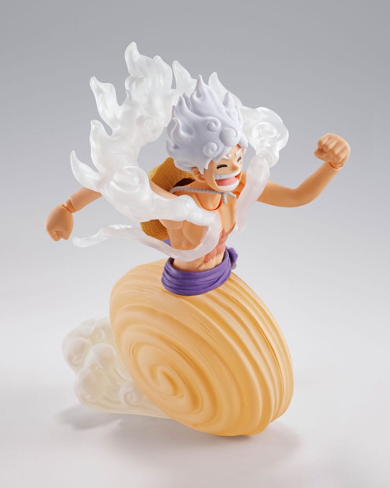 One Piece S.H.Figuarts Action Figure Monkey D. Luffy Gear 5 -Future Island Egghead- 15 cm