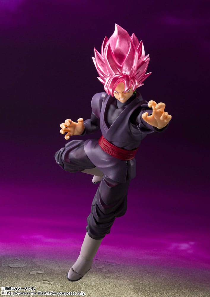Dragon Ball Super S.H. Figuarts Action Figure Goku Black - Super Saiyan Rose Reissue 14 cm