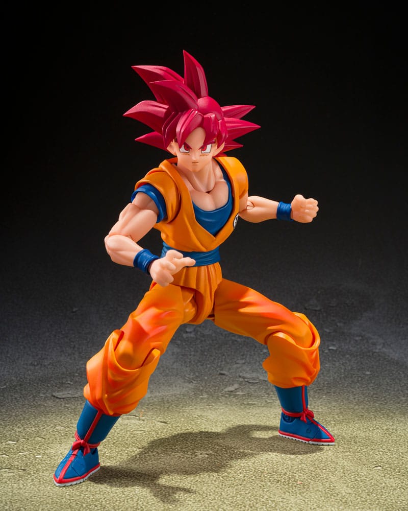 Dragon Ball Super S.H.Figuarts Action Figure Super Saiyan God Son Guko (God Aura) 15 cm