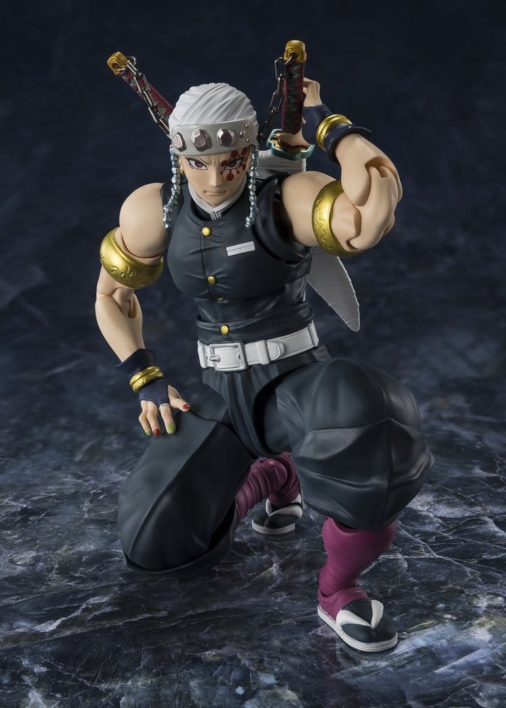 Demon Slayer: Kimetsu no Yaiba S.H.Figuarts Action Figure Uzui Tengen 17 cm