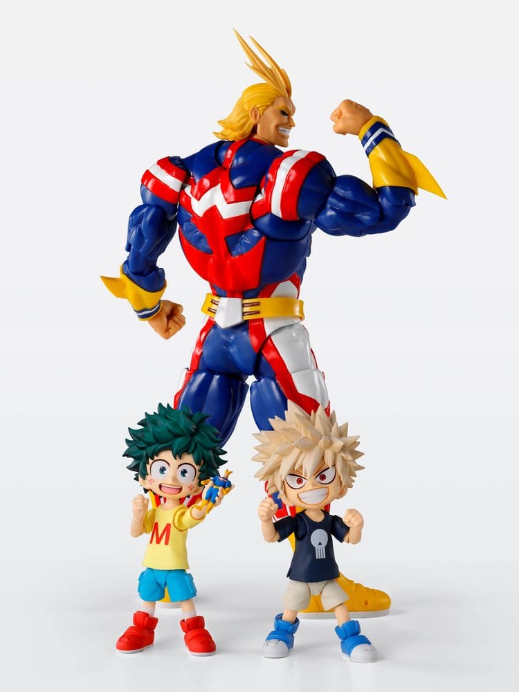 My Hero Academia S.H.Figuarts Action Figure Izuku Midoriya & Katsuki Bakugo -Childhood Set- 9 cm