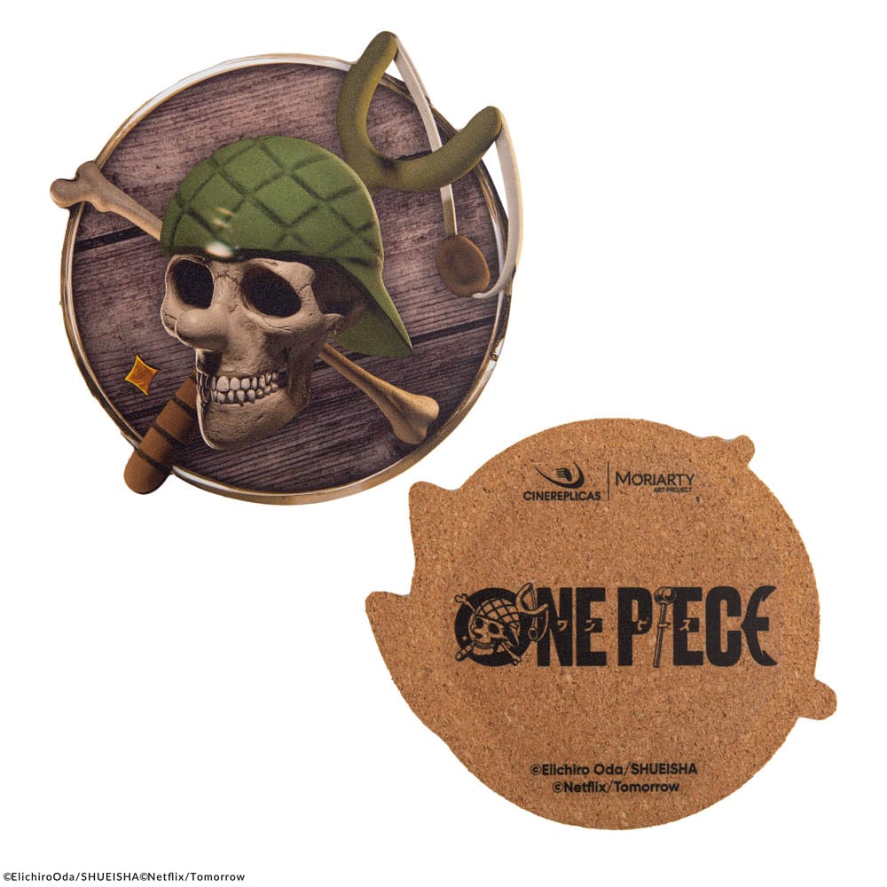 One Piece Coaster 4-Pack Characters #2 - Loaded Dice