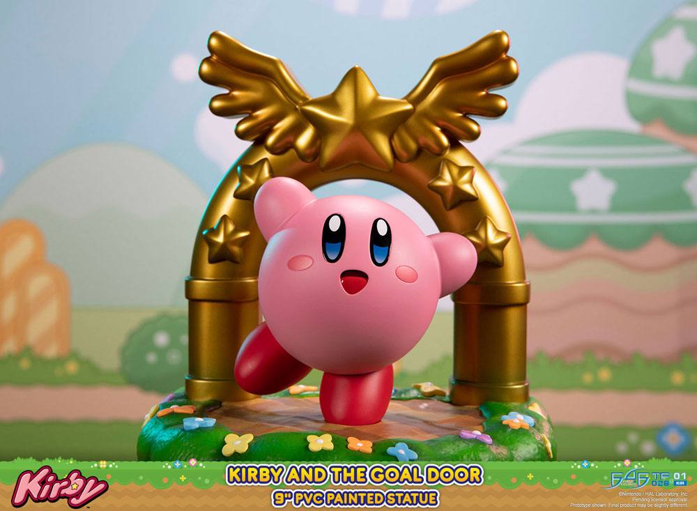 Kirby PVC Statue Kirby and the Goal Door 24cm - Loaded Dice Barry Vale of Glamorgan CF64 3HD