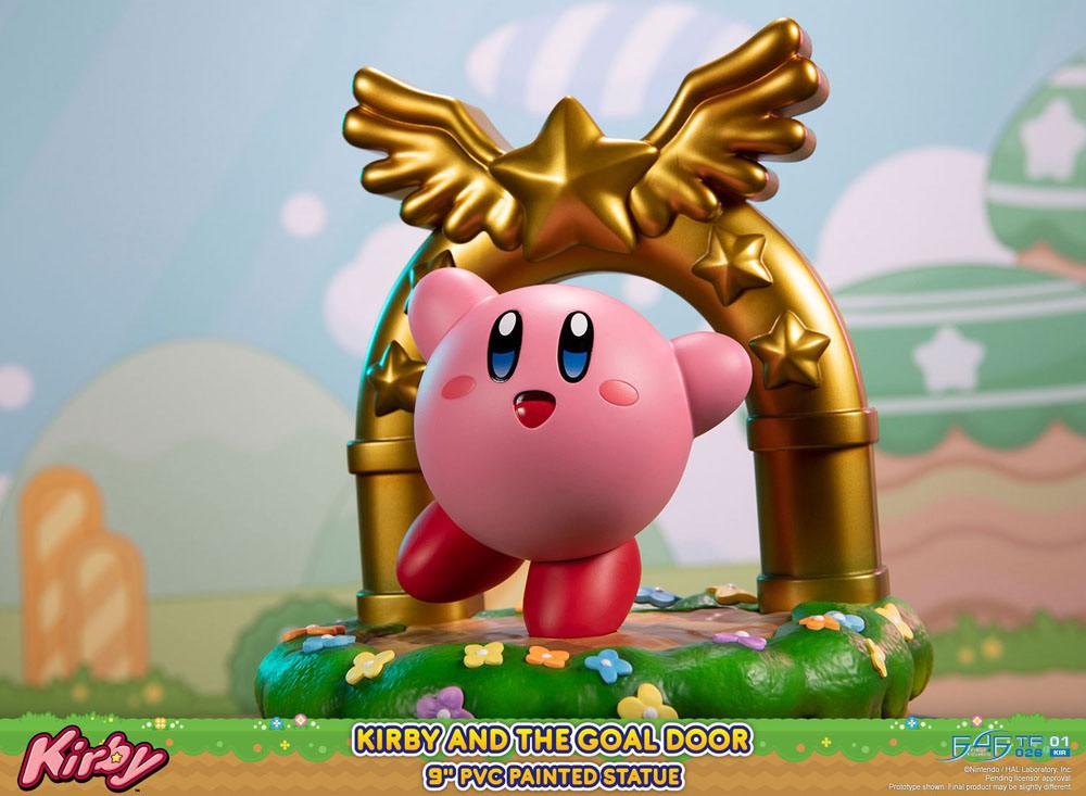 Kirby PVC Statue Kirby and the Goal Door 24cm - Loaded Dice Barry Vale of Glamorgan CF64 3HD