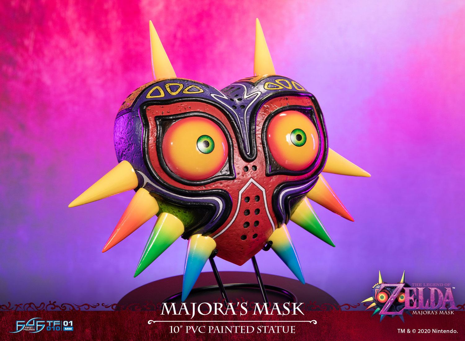 The Legend of Zelda PVC Statue Majora's Mask Standard Edition 25 cm - Loaded Dice Barry Vale of Glamorgan CF64 3HD