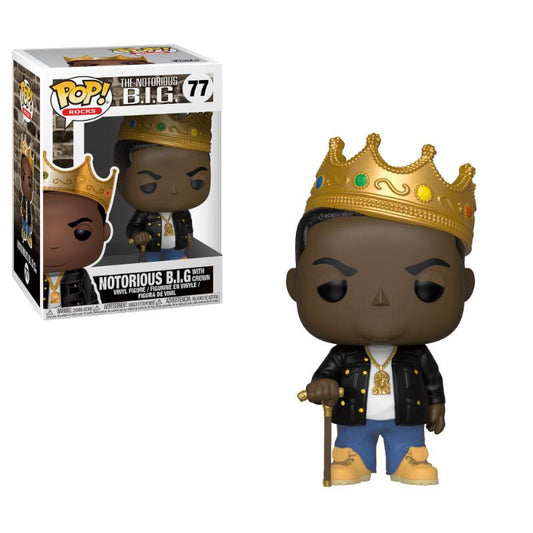 Notorious B.I.G. Funko POP! Notorious B.I.G. with Crown 9cm - Loaded Dice