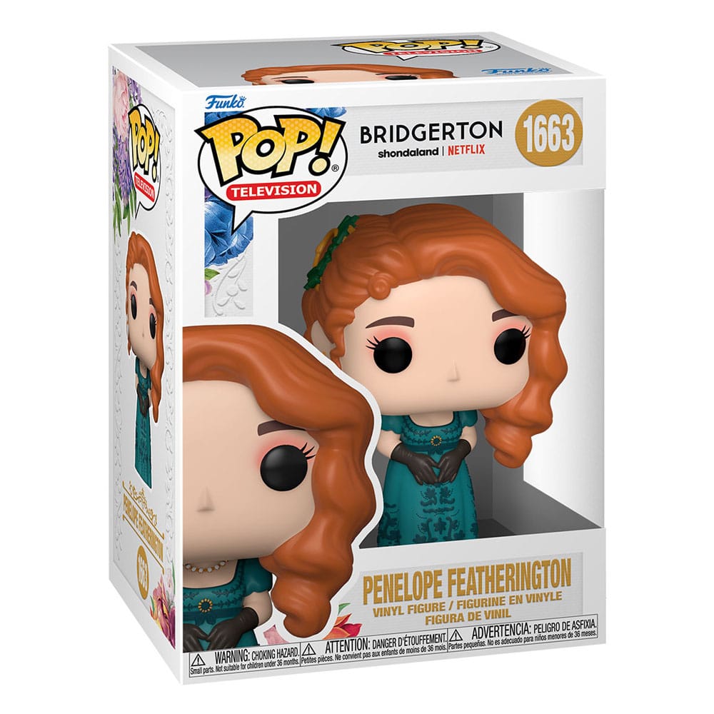 Bridgerton POP! TV Vinyl Figures Penelope 9 cm – Sealed Case of 6 (Chase Guaranteed)
