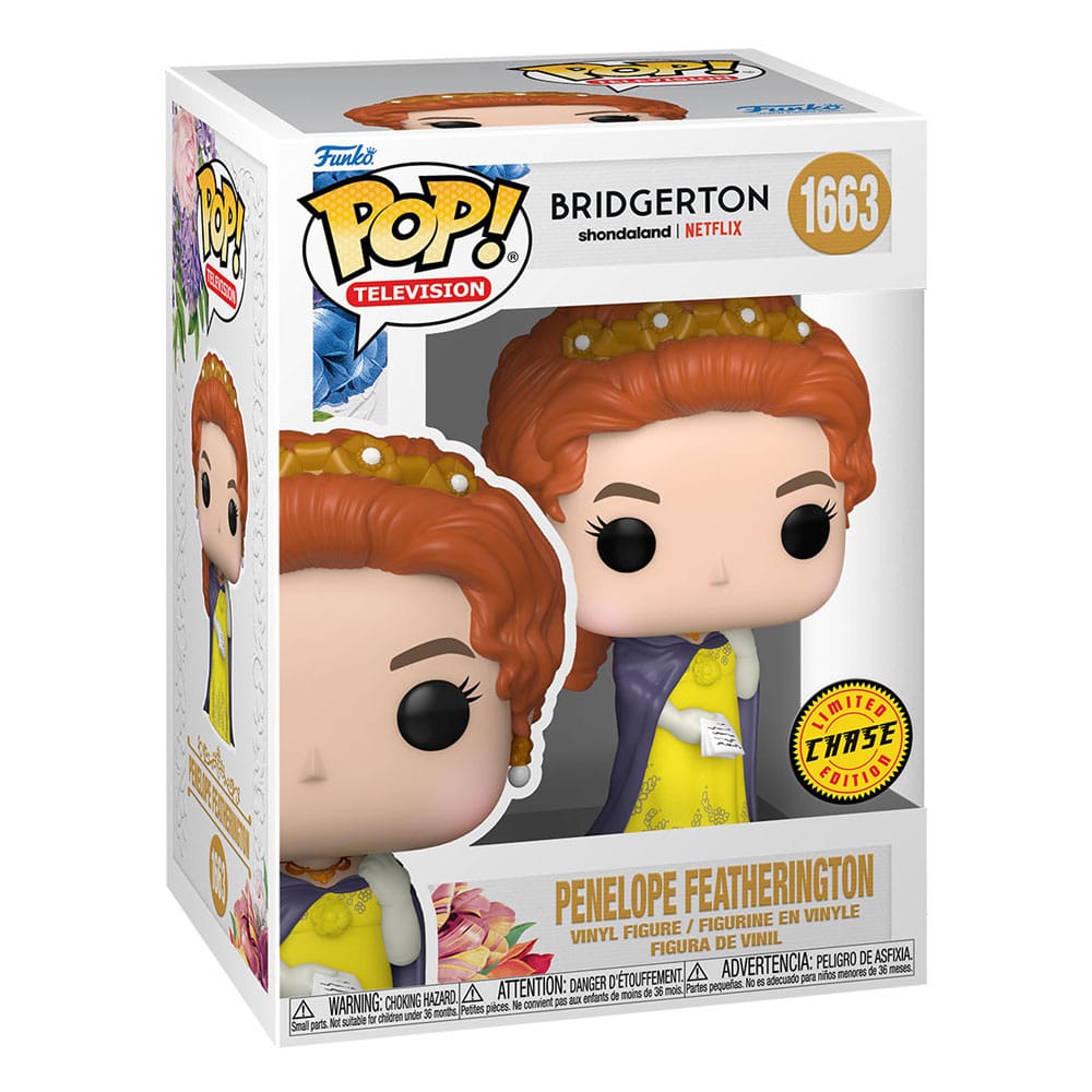 Bridgerton POP! TV Vinyl Figures Penelope 9 cm – Sealed Case of 6 (Chase Guaranteed)