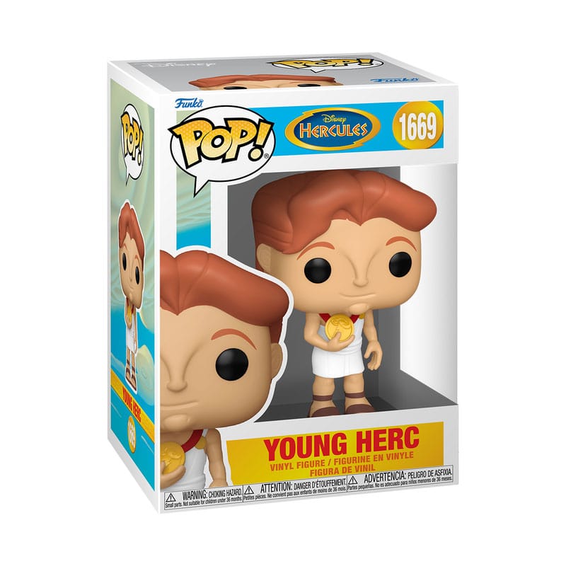 Hercules 25th Anniversary POP! Movies Vinyl Figure Young Hercules 9 cm