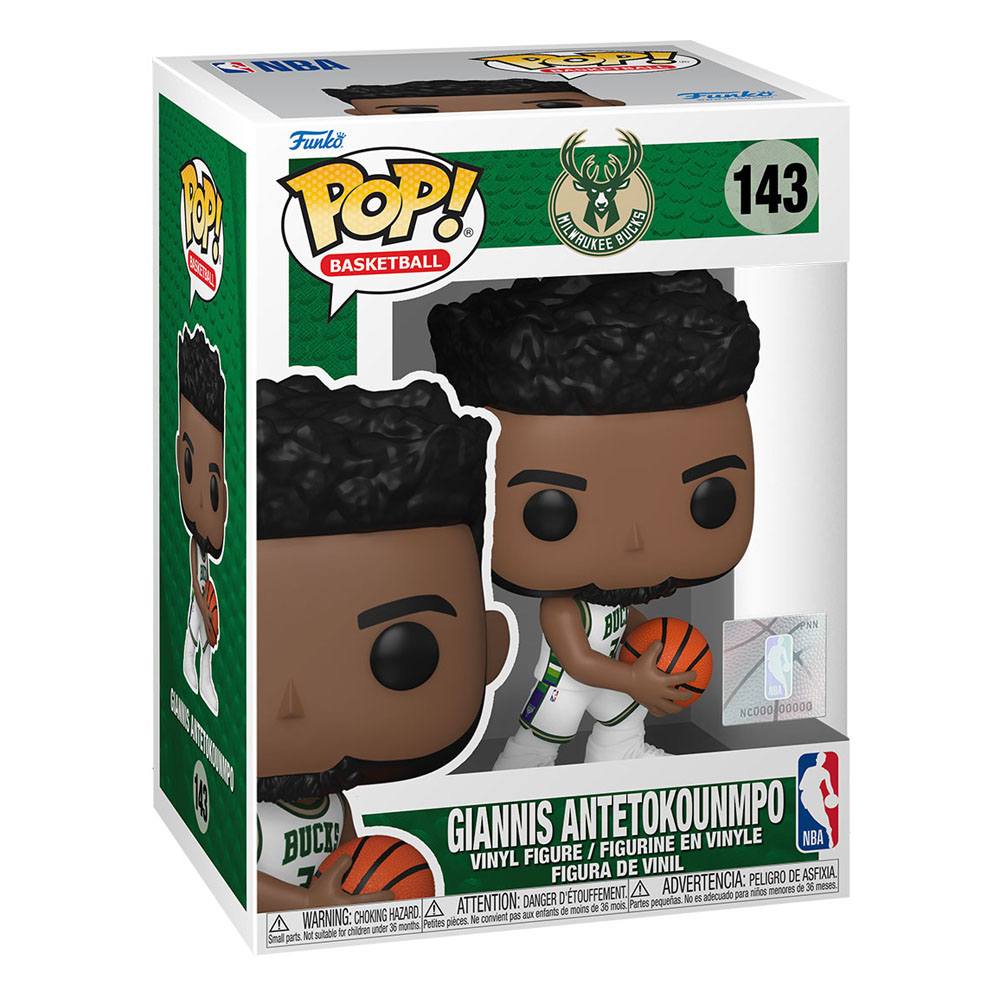 NBA Bucks Funko POP! Basketbal Giannis (City Edition 2021) 9cm - Loaded Dice