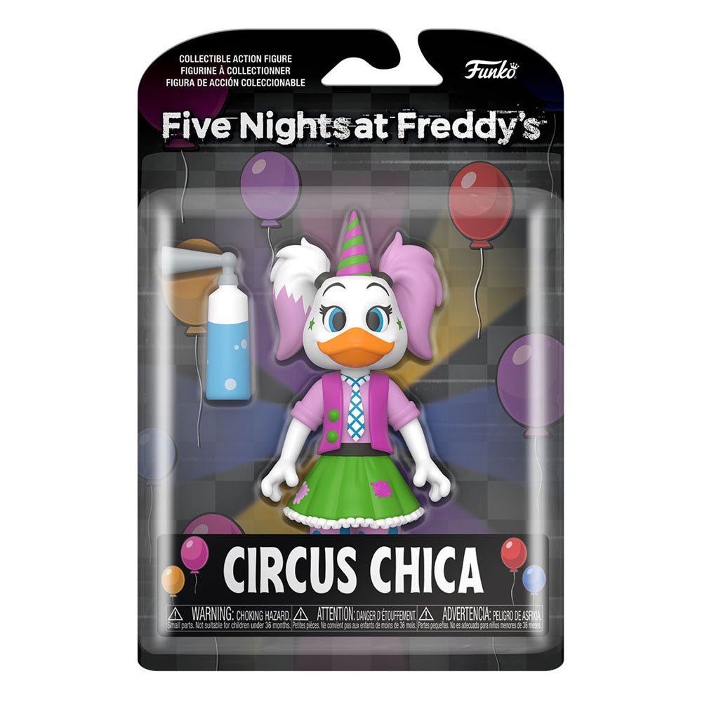 Five Nights at Freddy's Action Figure Circus Chica 13cm - Loaded Dice Barry Vale of Glamorgan CF64 3HD