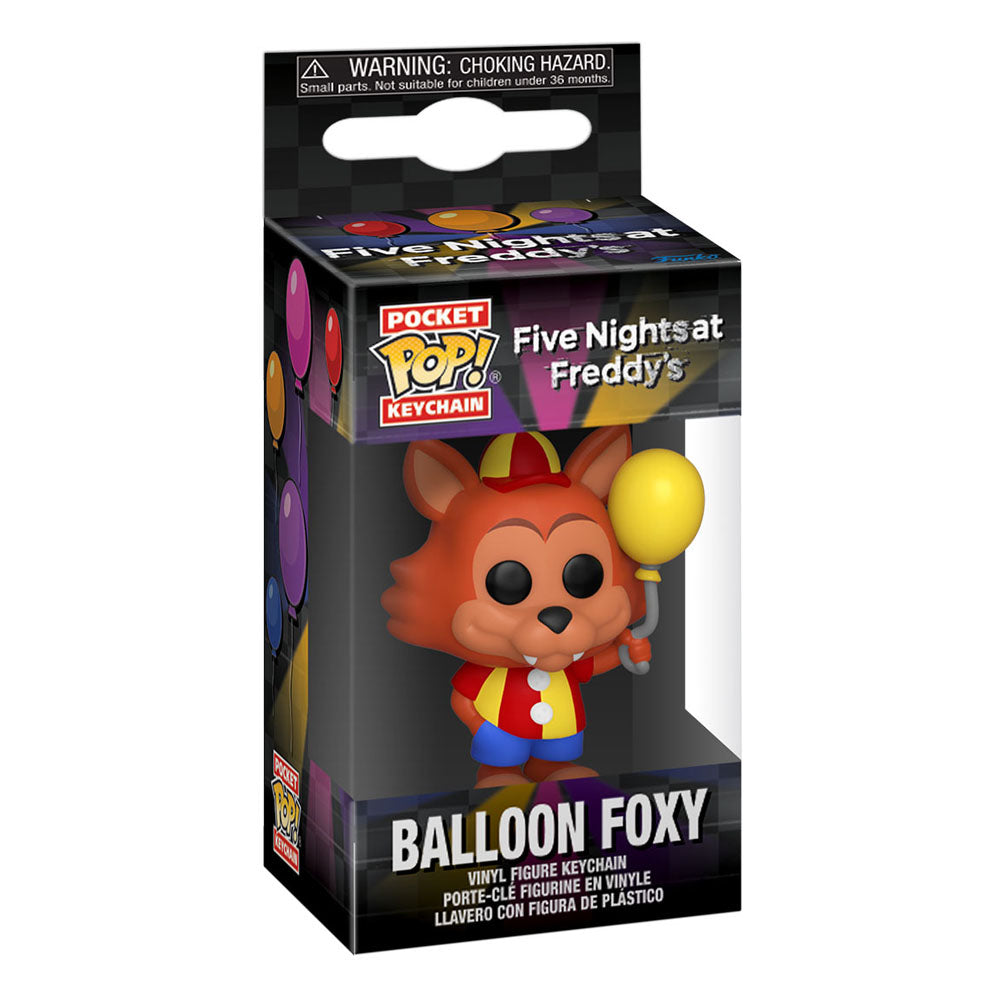 Five Nights at Freddy's Security Breach Pocket POP! Vinyl Keychains 4cm Balloon Freddy - Loaded Dice Barry Vale of Glamorgan CF64 3HD