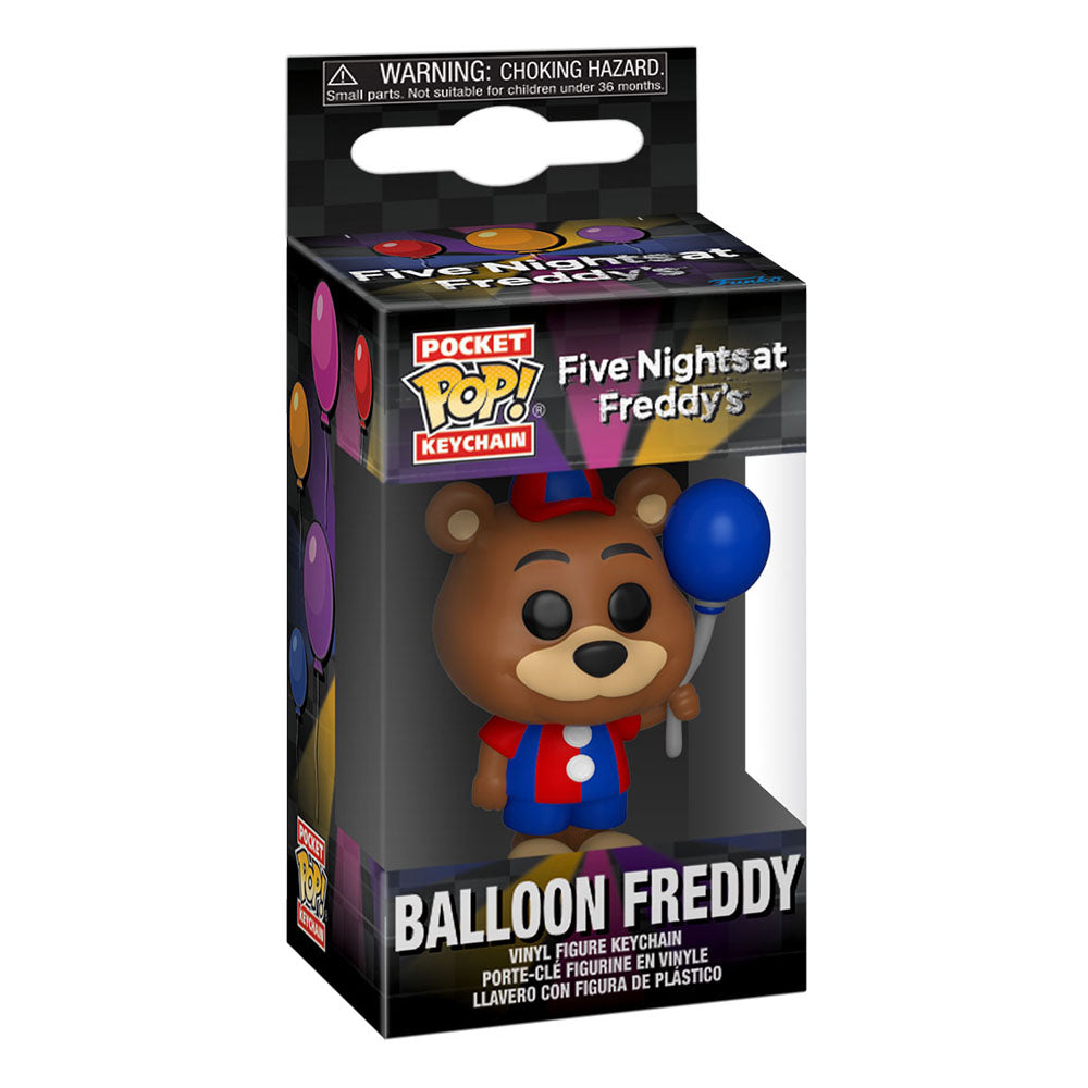 Five Nights at Freddy's Security Breach Pocket Balloon Freddy POP! Vinyl Keychain - Loaded Dice Barry Vale of Glamorgan CF64 3HD