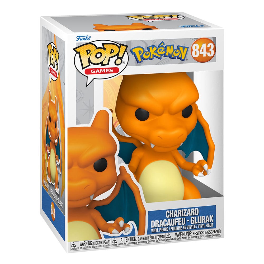 Pokemon Funko POP! Charizard 9cm (843) - Loaded Dice