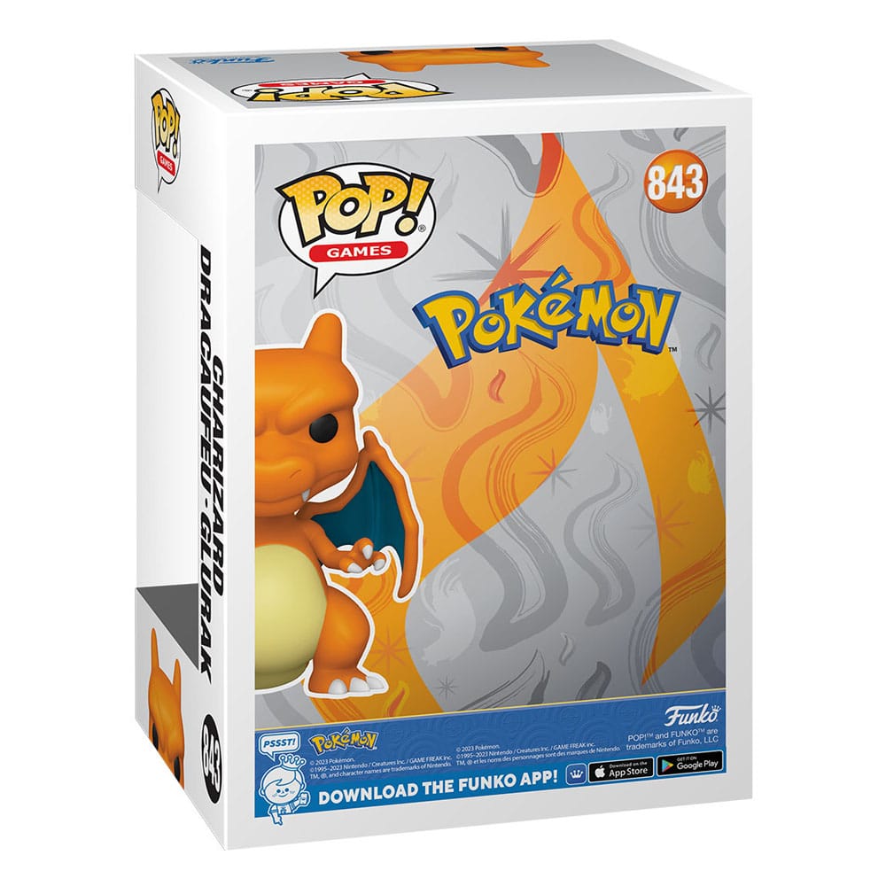 Pokemon Funko POP! Charizard 9cm (843) - Loaded Dice
