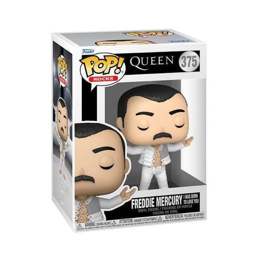 Queen Funko POP! Freddie Mercury (I was born to love you) 9cm (375) - Loaded Dice