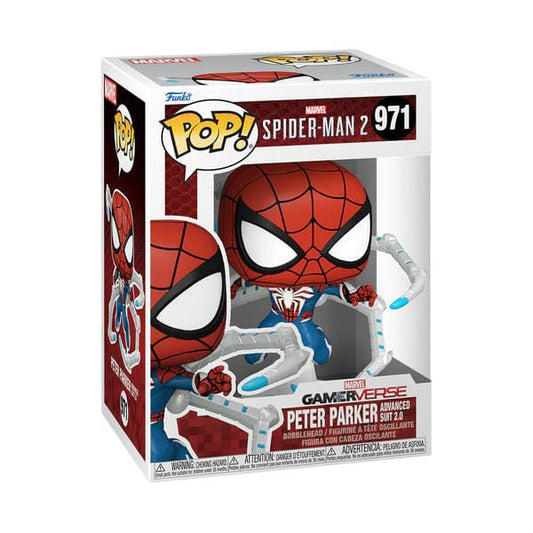 Spider-Man 2 Funko POP! Peter Parker Suit 9cm (971) - Loaded Dice