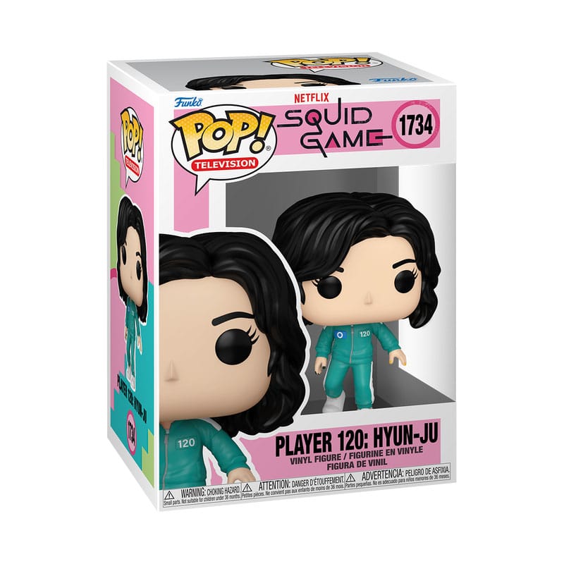 Squid Game POP! Television Vinyl Figure S3 Player 120: Hyun-ju 9 cm