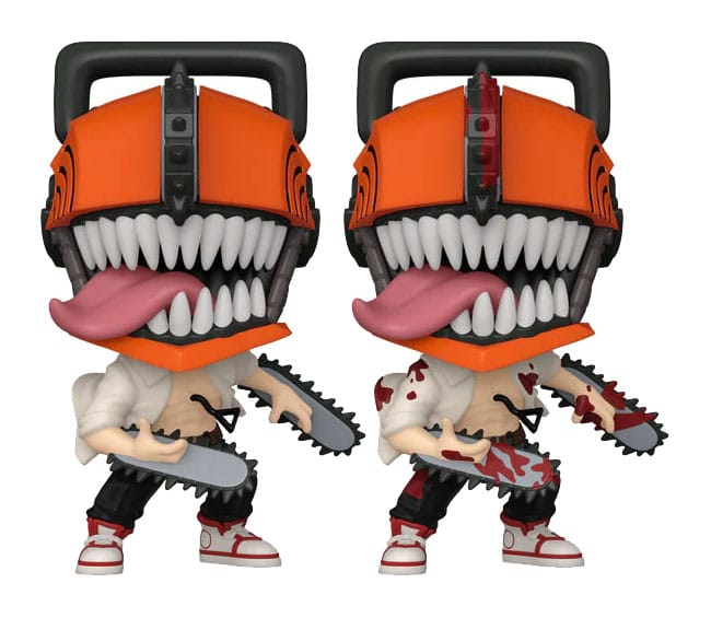 Chainsaw Man POP! Animation Vinyl Figures Chainsaw Man (BD) 9 cm – Sealed Case of 6 (with Chase chance)