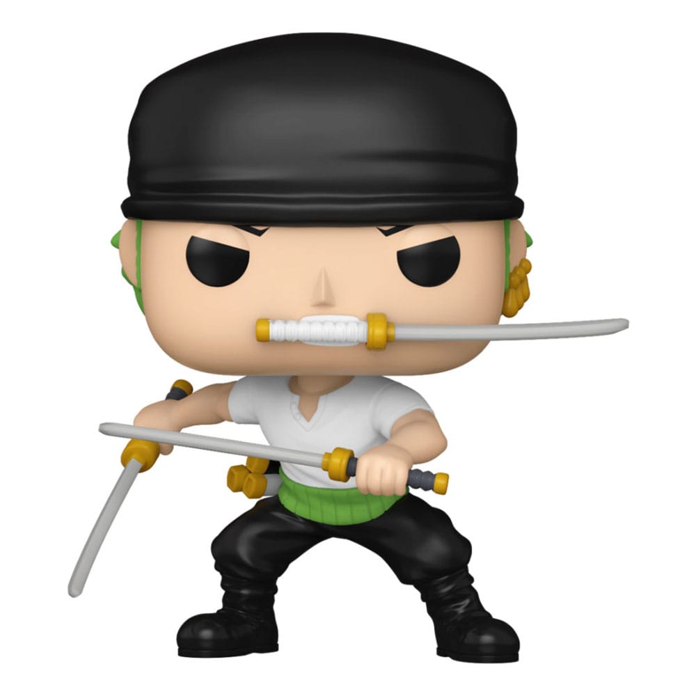 One Piece POP! Animation Vinyl Figures Zoro (Refresh) 9 cm – Sealed Case of 6 (with Chase chance)