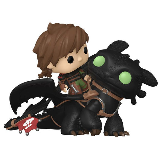 Funko Pop! How to Train Your Dragon - Hiccup with Toothless 9cm - Loaded Dice