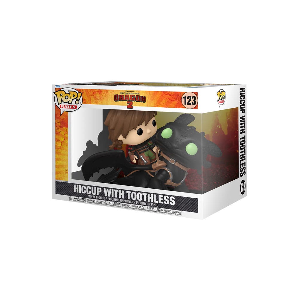 Funko Pop! How to Train Your Dragon - Hiccup with Toothless 9cm - Loaded Dice