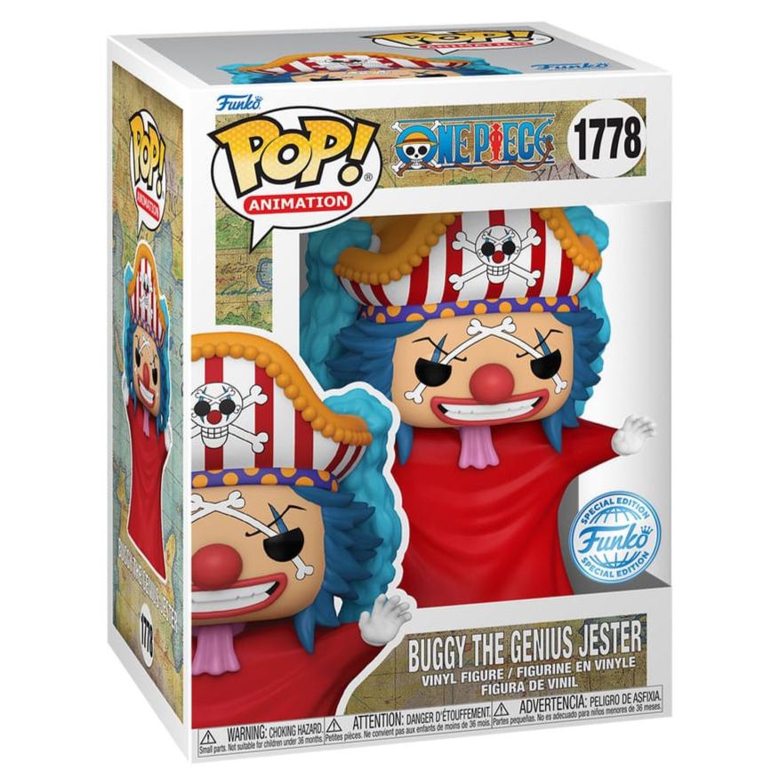 One Piece Funko POP! Buggy (Post Time-Skip) 9cm (1778) - Loaded Dice