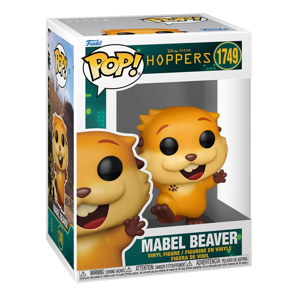 Hoppers POP! Movies Vinyl Figures Mabel Beaver 9 cm – Sealed Case of 6 (with Chase chance)