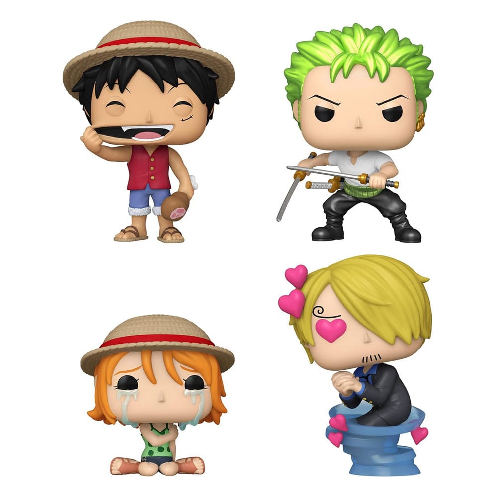 One Piece Funko POP! 4-Pack 9cm - Loaded Dice