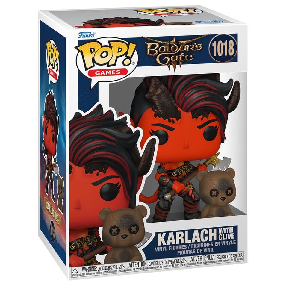 Funko POP! Baldur's Gate Karlach & Clive 9cm - Loaded Dice