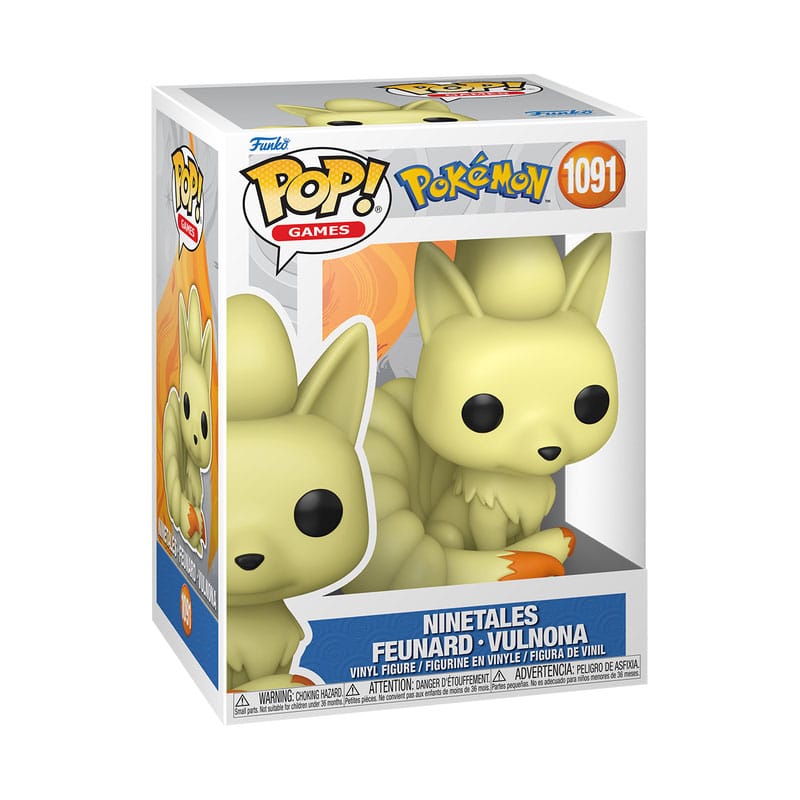 Pokemon Funko POP! Ninetales 9cm - Loaded Dice