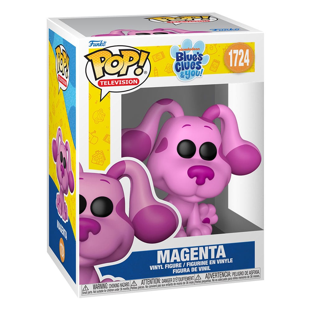 Blues Clues POP! Heroes Vinyl Magenta 9 cm