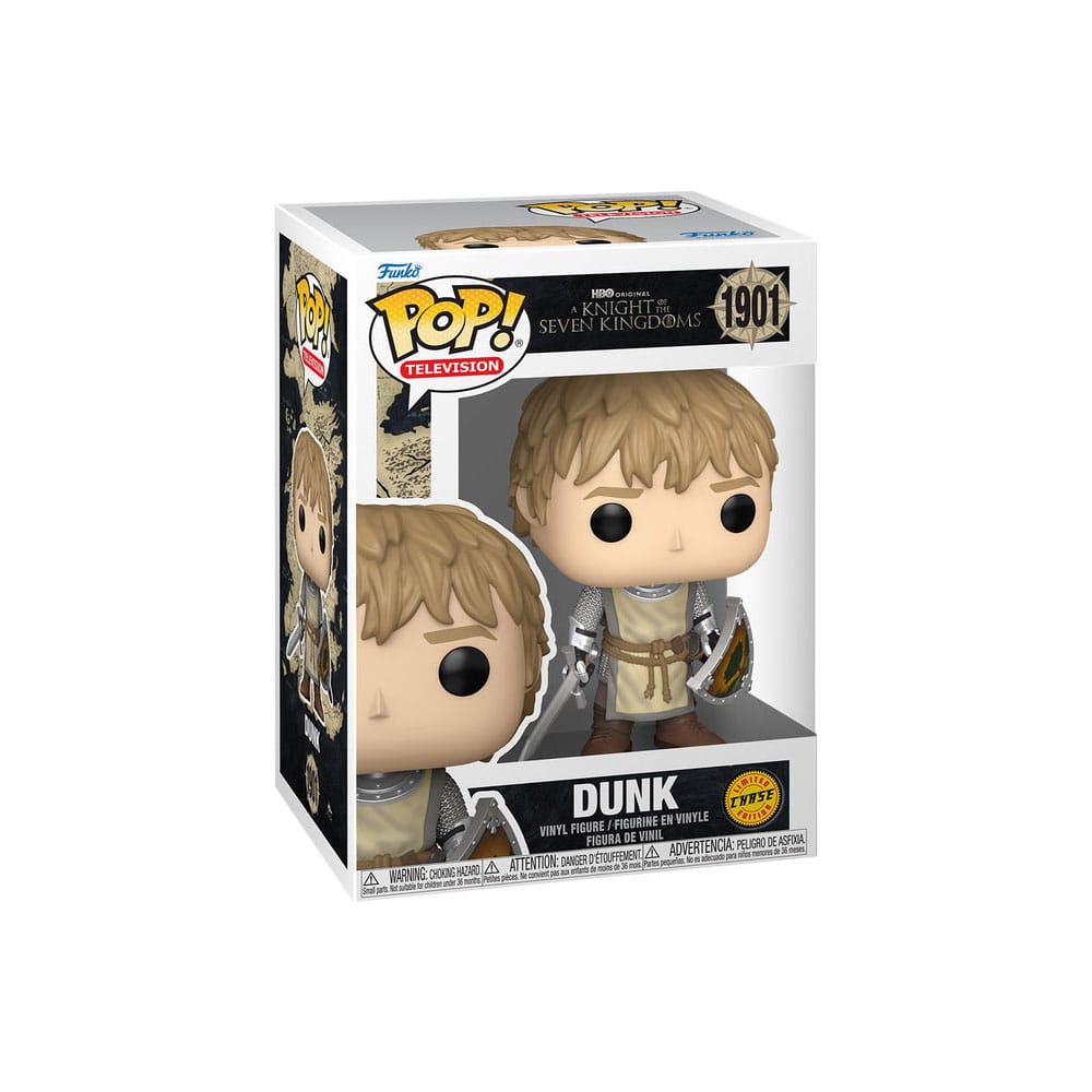A Knight of the Seven Kingdoms POP! TV Vinyl Figures Dunk 9 cm – Sealed Case of 6 (Chase Guaranteed)