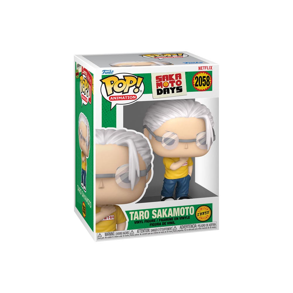 Sakamoto Days POP! Animation Vinyl Figures Taro 9 cm – Sealed Case of 6 (with Chase chance)