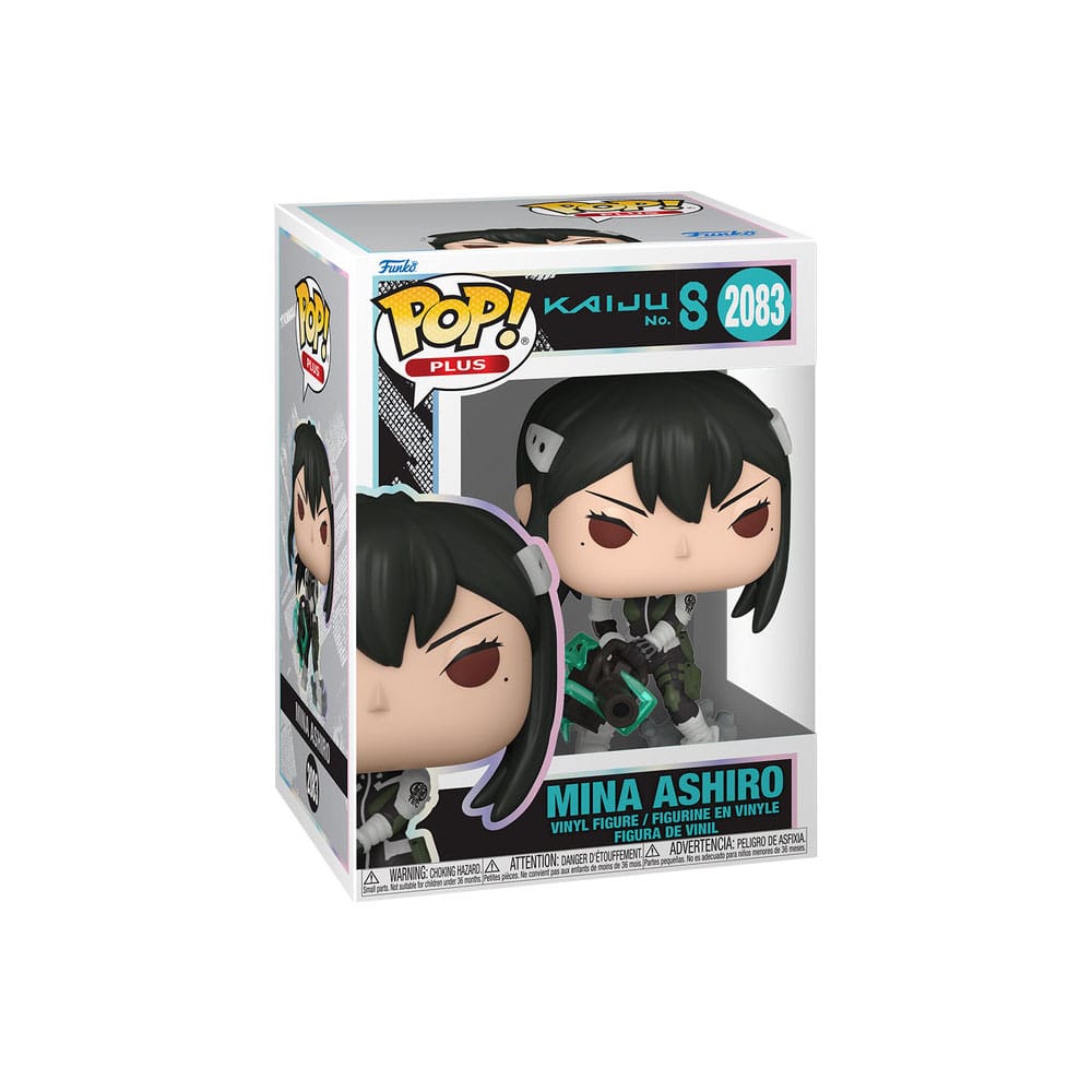 Kaiju No. 8 POP! Plus Animation Vinyl Figure Mina Ashiro 9 cm – Sealed Case of 6 (with Chase chance)