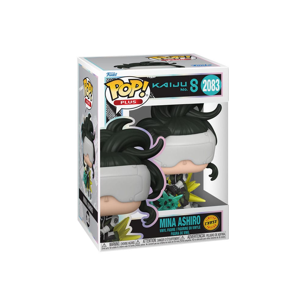 Kaiju No. 8 POP! Plus Animation Vinyl Figure Mina Ashiro 9 cm – Sealed Case of 6 (with Chase chance)