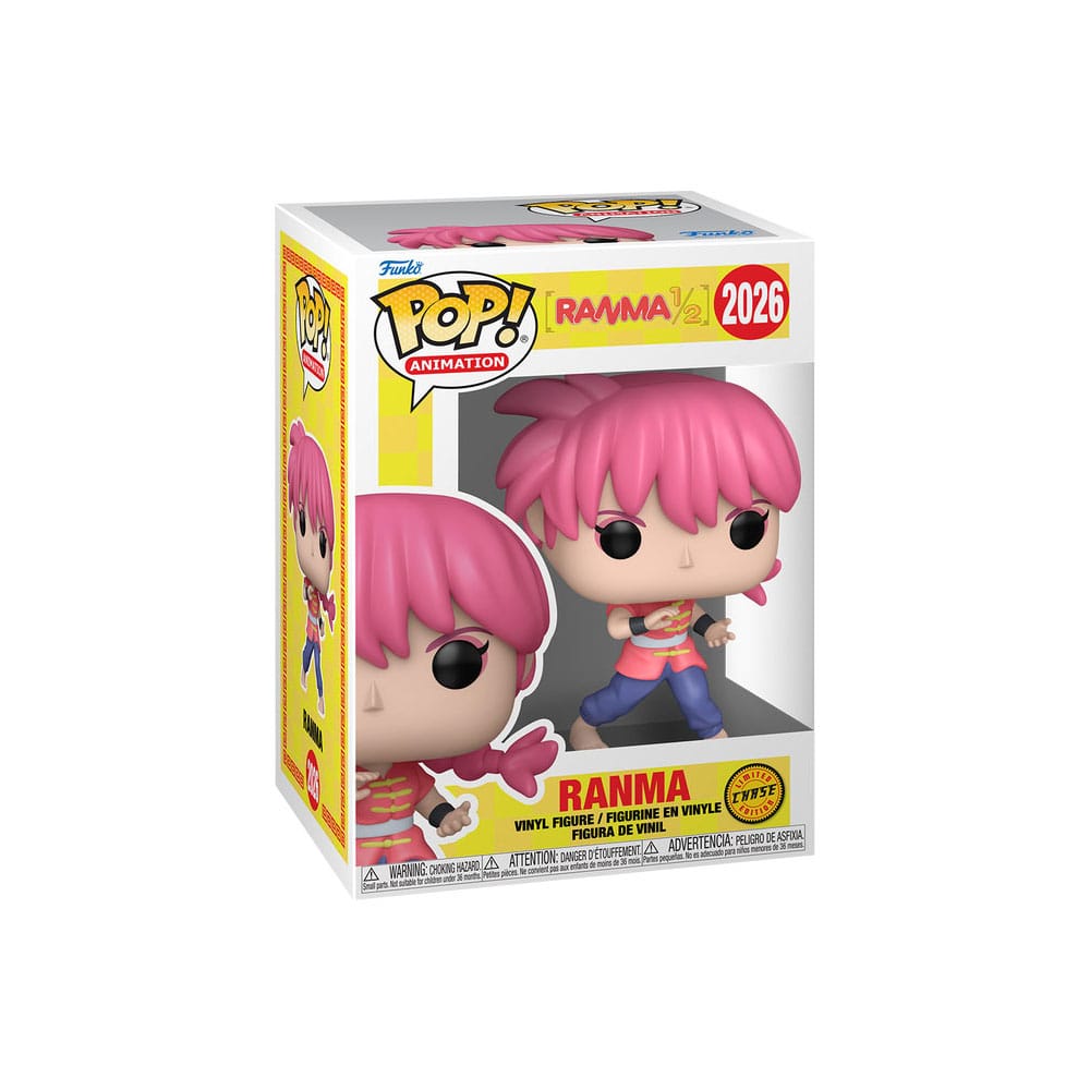 Ranma 1/2 POP! Animation Vinyl Figure Ranma 9 cm – Sealed Case of 6 (with Chase chance)