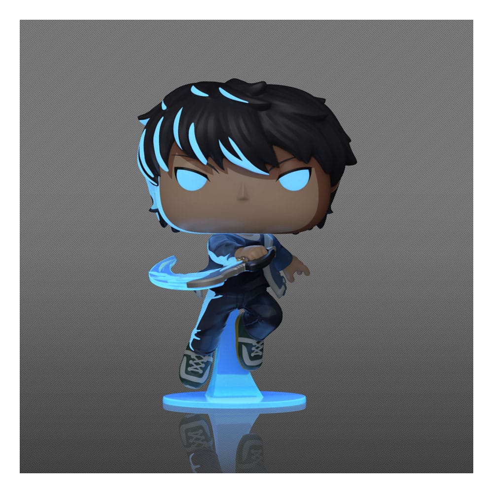 Solo Leveling POP! Animation Vinyl Figure Sung Jinwoo 9 cm – Sealed Case of 6 (with Chase chance)
