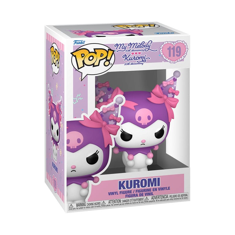 Sanrio POP! Animation Vinyl Figure K/MM- Kuromi Grumpy 9 cm