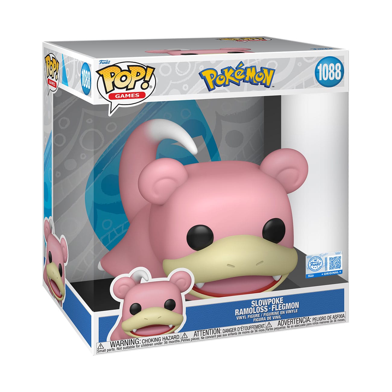 Pokémon Super Sized Jumbo Funko POP! Slowpoke 25cm (1088)