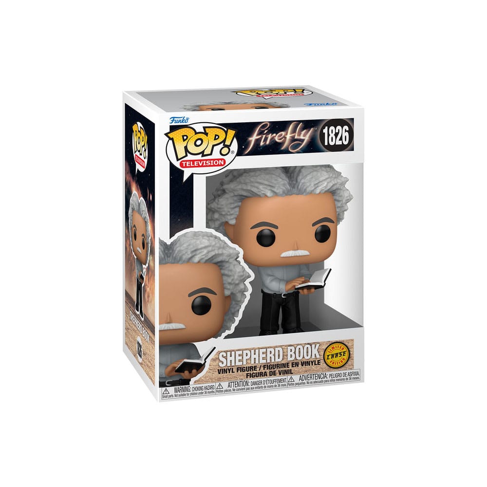 Firefly POP! TV Vinyl Figure Shepherd Book 9 cm – Sealed Case of 6 (Chase Guaranteed)