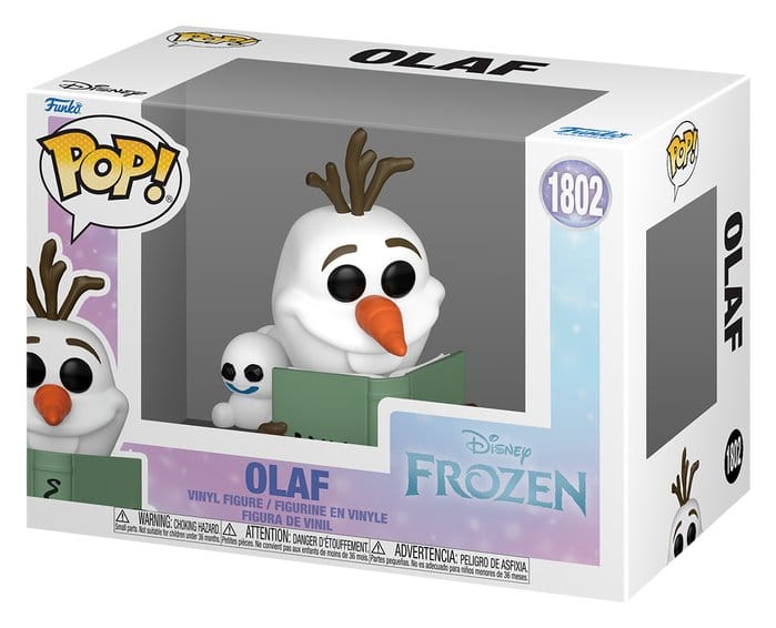 Frozen POP! Disney Vinyl Figure Readers- Olaf w/Book 9 cm