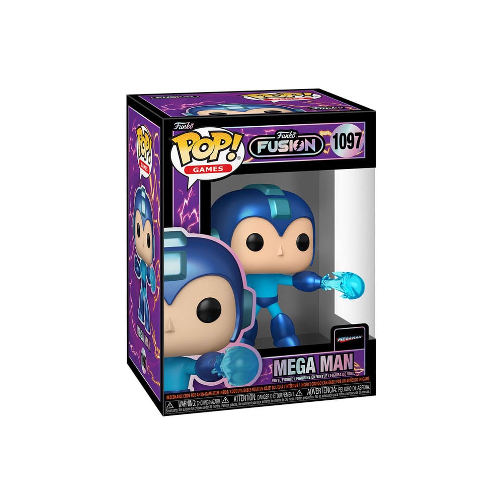 Funko Fusion POP! Games Vinyl Figures Mega Man 9 cm – Sealed Case of 6 (Chase Guaranteed)