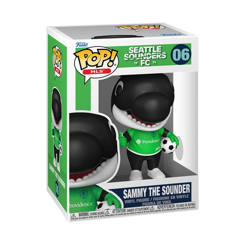MLS POP! Sports Vinyl Figure Sounders- Sammy the Sounder 9 cm